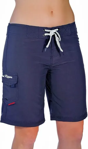 Maui Rippers Womens 9" 4-Way Stretch Swim Shorts Boardshorts