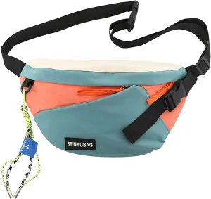 Men And Women Fashion Trend Capacity Messenger Bag Simple Casual Camping Bag Shoulder Bags Bag (Light Blue, One Size)