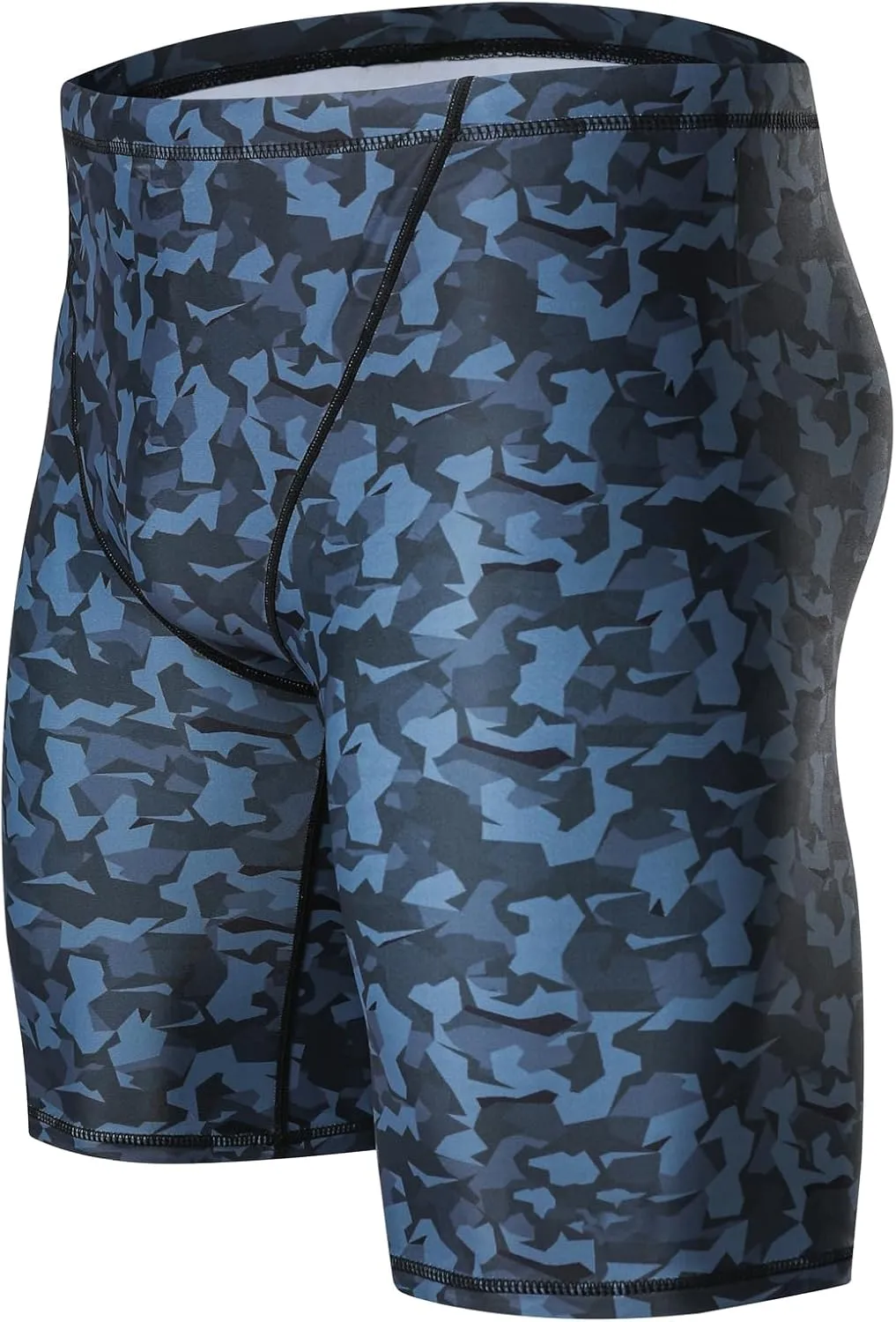 Mens-Swim-Jammers Athletic-Swimwear Quick-Dry-Shorts Durable-Team-Swimsuits - Drawstring Competition Swimming UPF50 