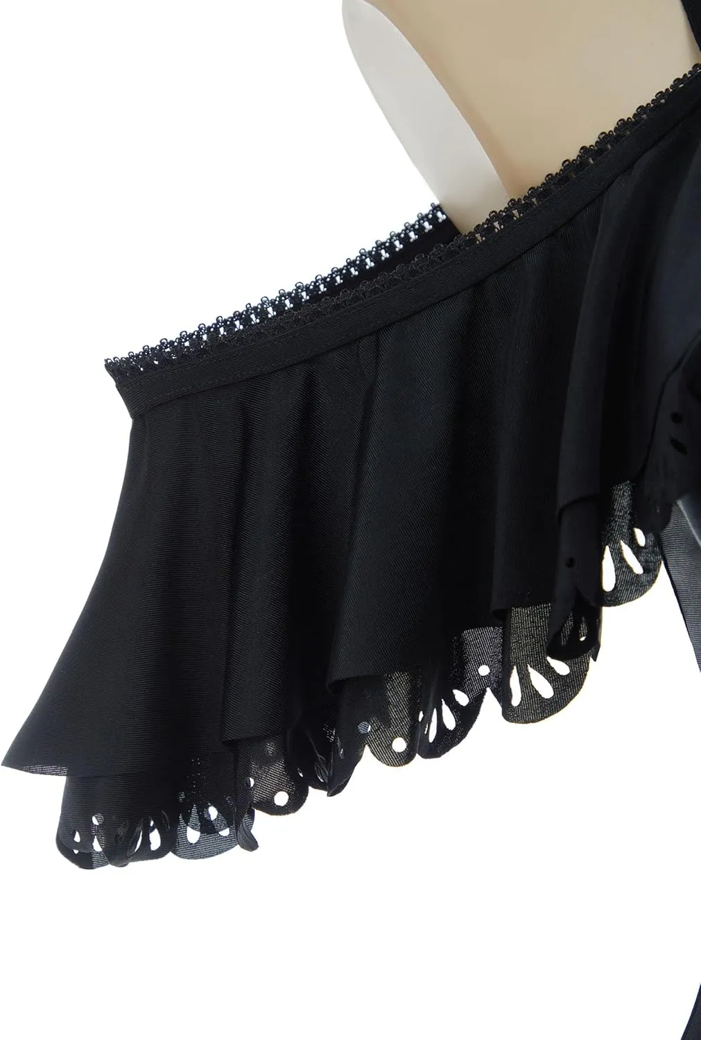 MEOWCOS Goth Swimsuit Star Vintage Victorian Bathing Suit Dark Style Retro Gothic Swimsuit