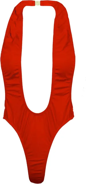 Nyteez Women's Swimsuit Skimpy One Piece Monokini Bathing Suit Suspender Bikini