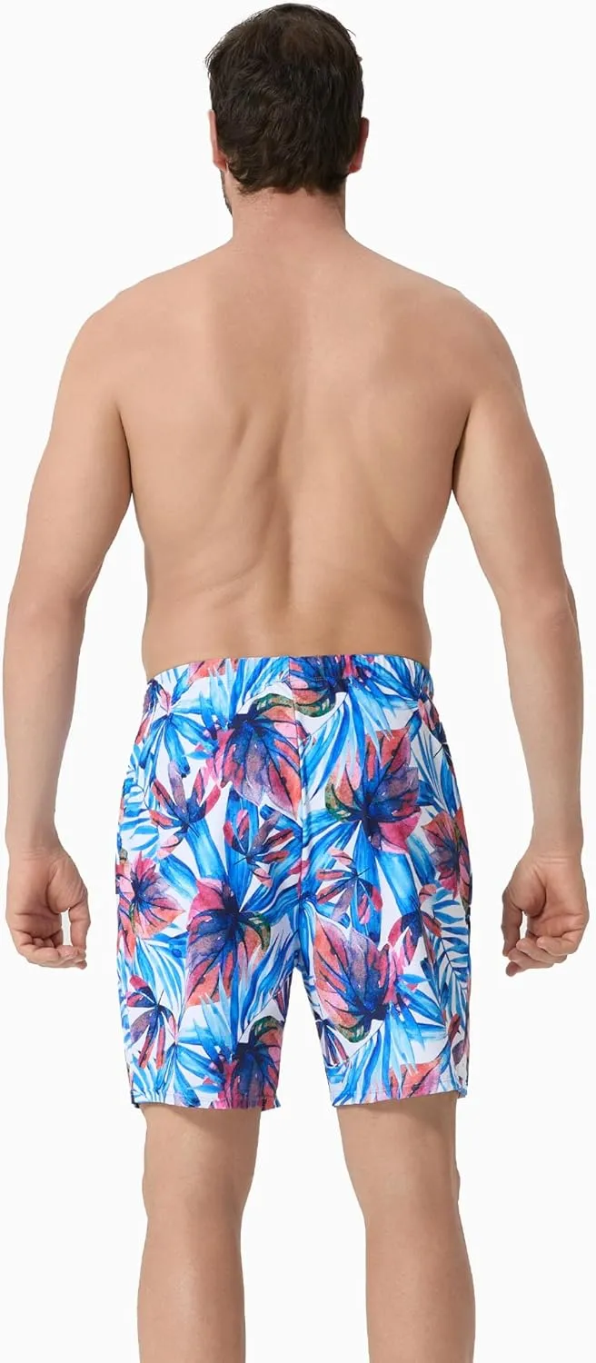 PATPAT Family Matching Summer Swimwear, Women One-Piece Swimsuit, Men Swim Trunks, Boy Board Shorts, Girl Bathing Suit