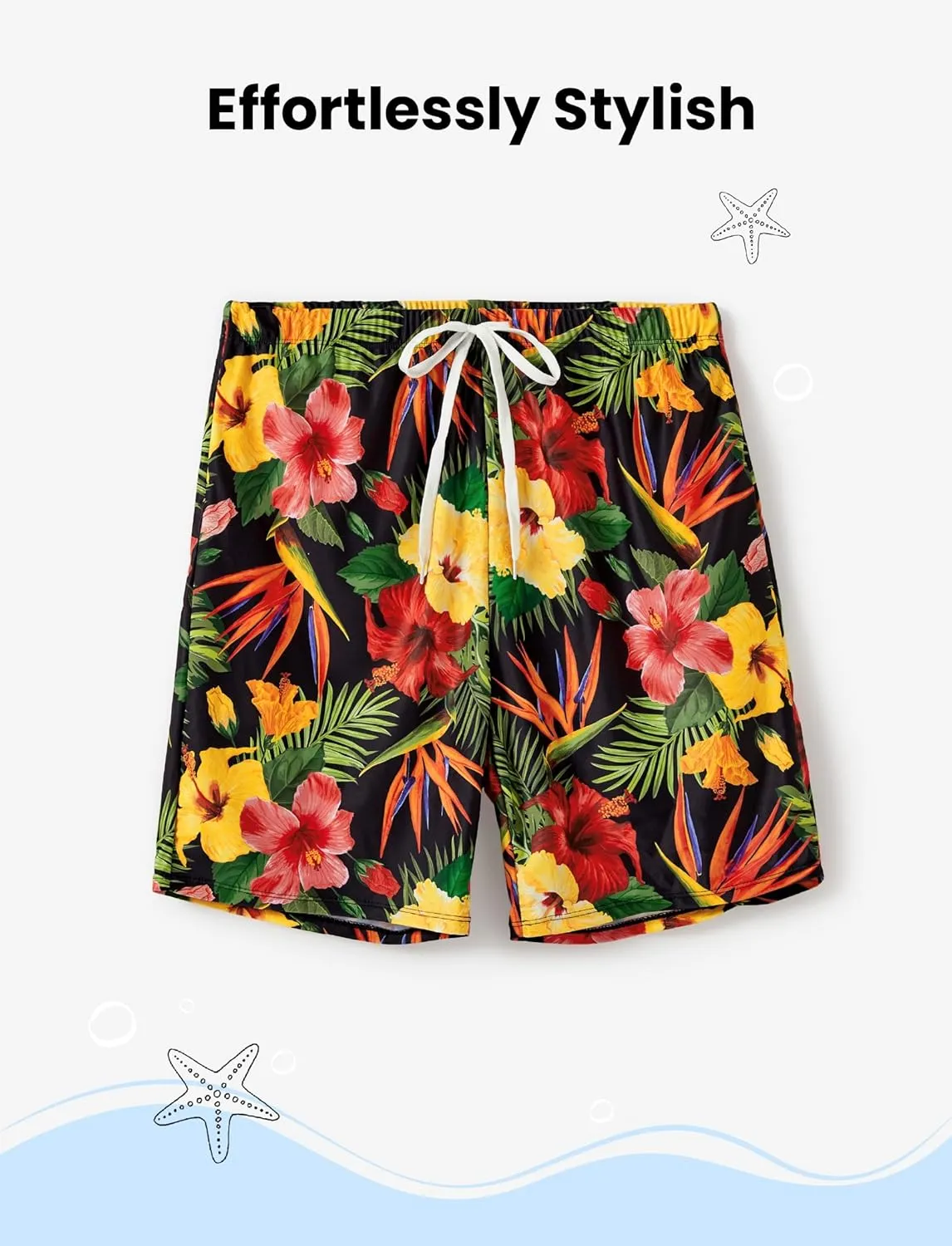 PATPAT Mommy and Me Matching Swimsuit One Piece Leaves Printed V Neck Bathing Suits Family Swimwear Matching Set
