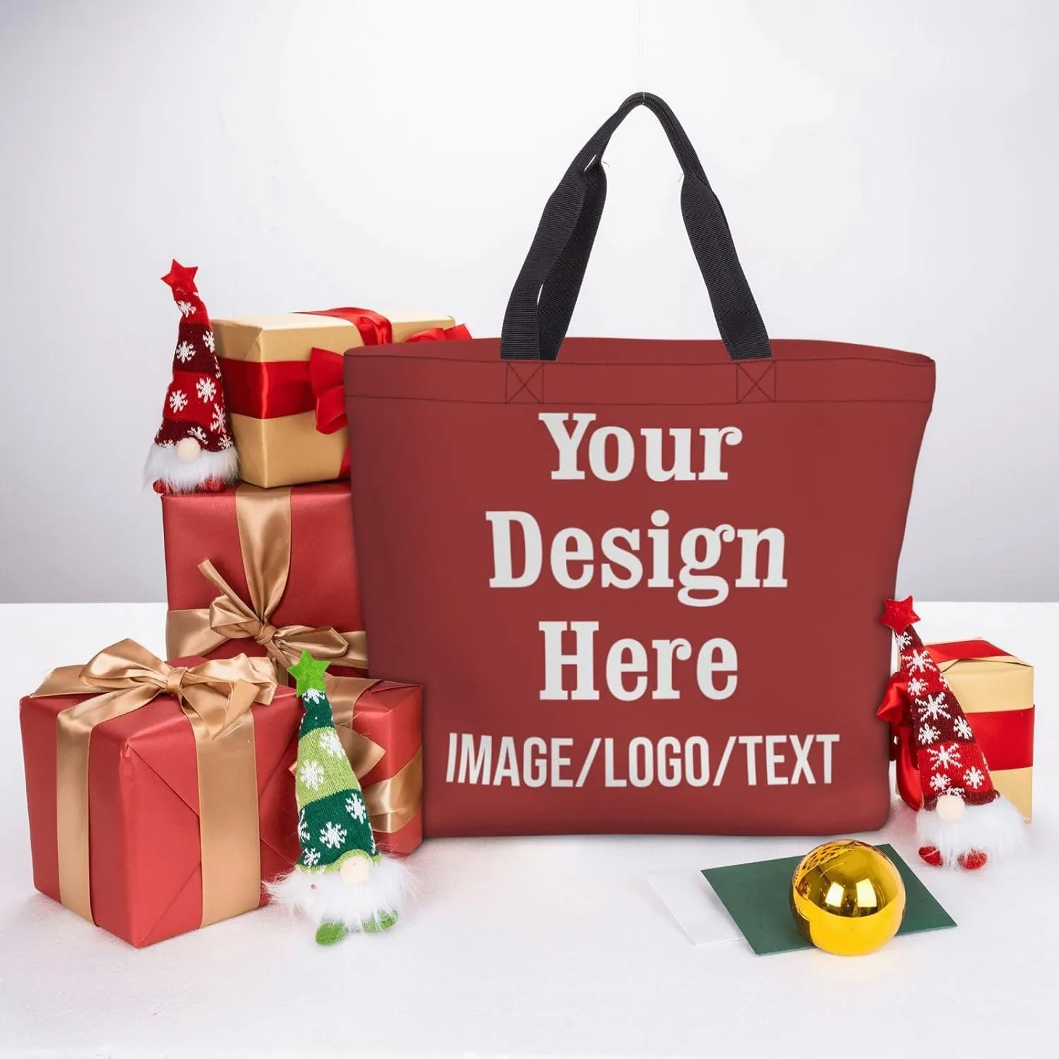 Personalized Tote Bag Custom Tote Bags with Logo Design Your Own Image Custom Bag