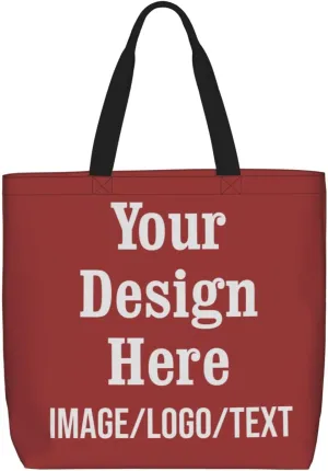 Personalized Tote Bag Custom Tote Bags with Logo Design Your Own Image Custom Bag