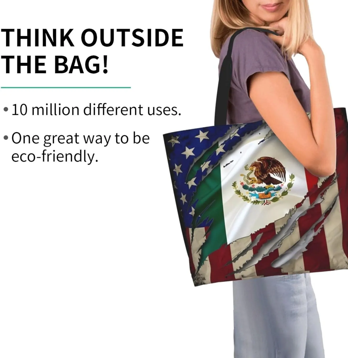 Polish Flag Poland Polska Eagle Women's Tote Bag Large Capacity Single Shoulder Bags Handbag for Shopping Work