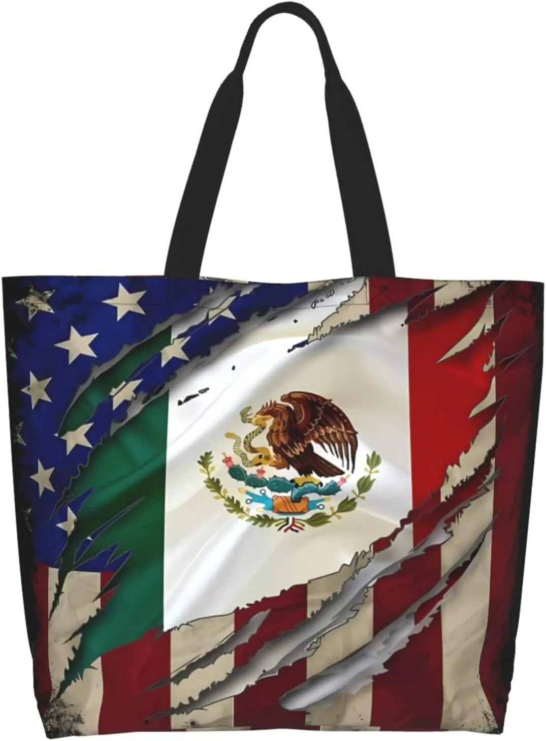 Polish Flag Poland Polska Eagle Women's Tote Bag Large Capacity Single Shoulder Bags Handbag for Shopping Work