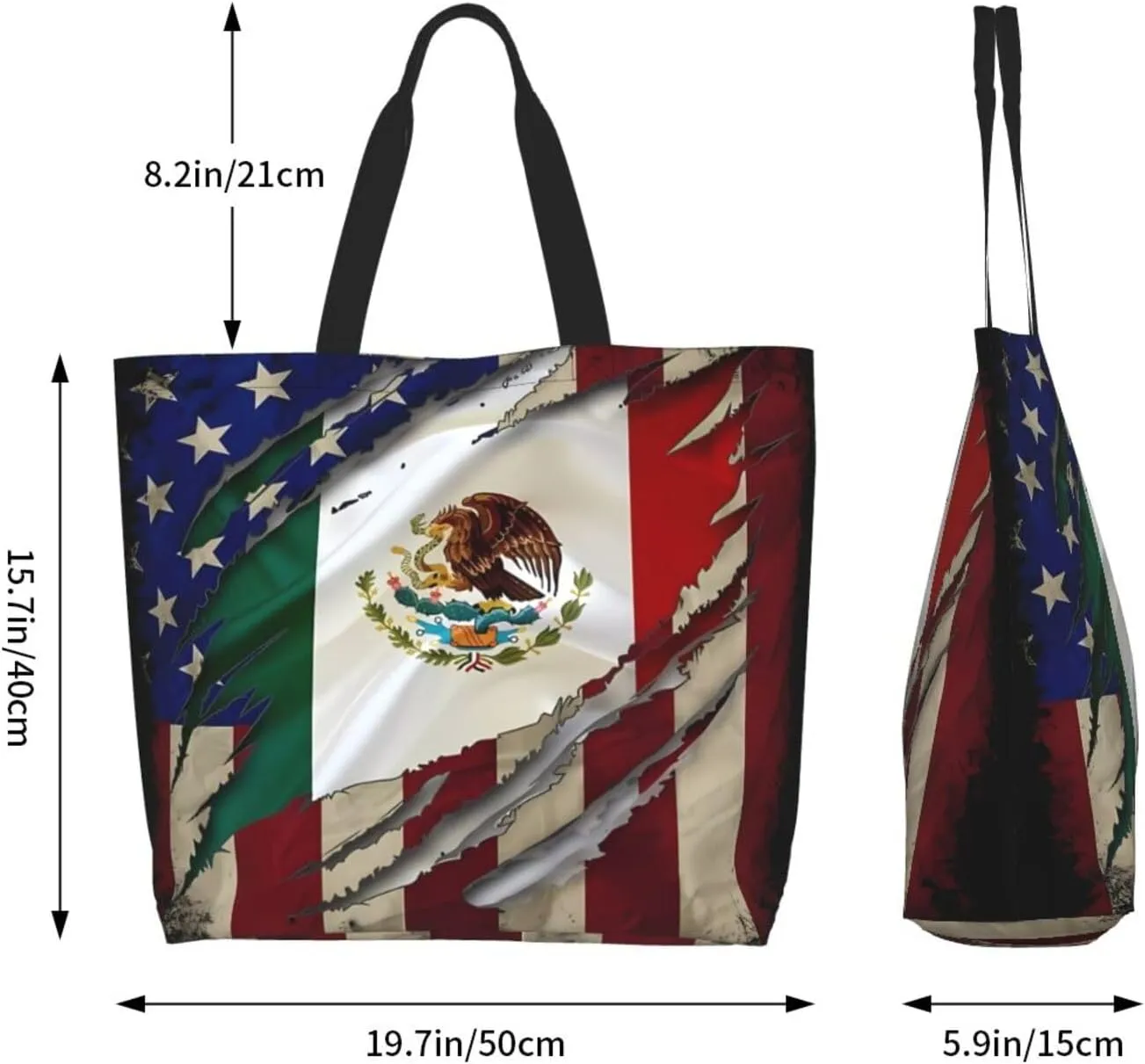 Polish Flag Poland Polska Eagle Women's Tote Bag Large Capacity Single Shoulder Bags Handbag for Shopping Work