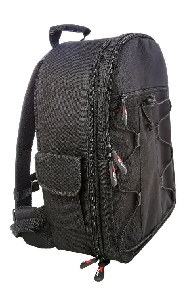 Ritz Gear SLR/DSLR Camera Backpack - Holds 2 SLR Camera Bodies, 3-4 Lenses, and Additional Accessories