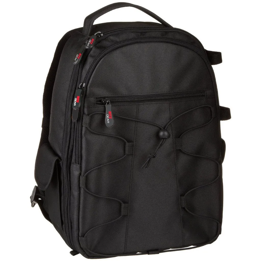 Ritz Gear SLR/DSLR Camera Backpack - Holds 2 SLR Camera Bodies, 3-4 Lenses, and Additional Accessories