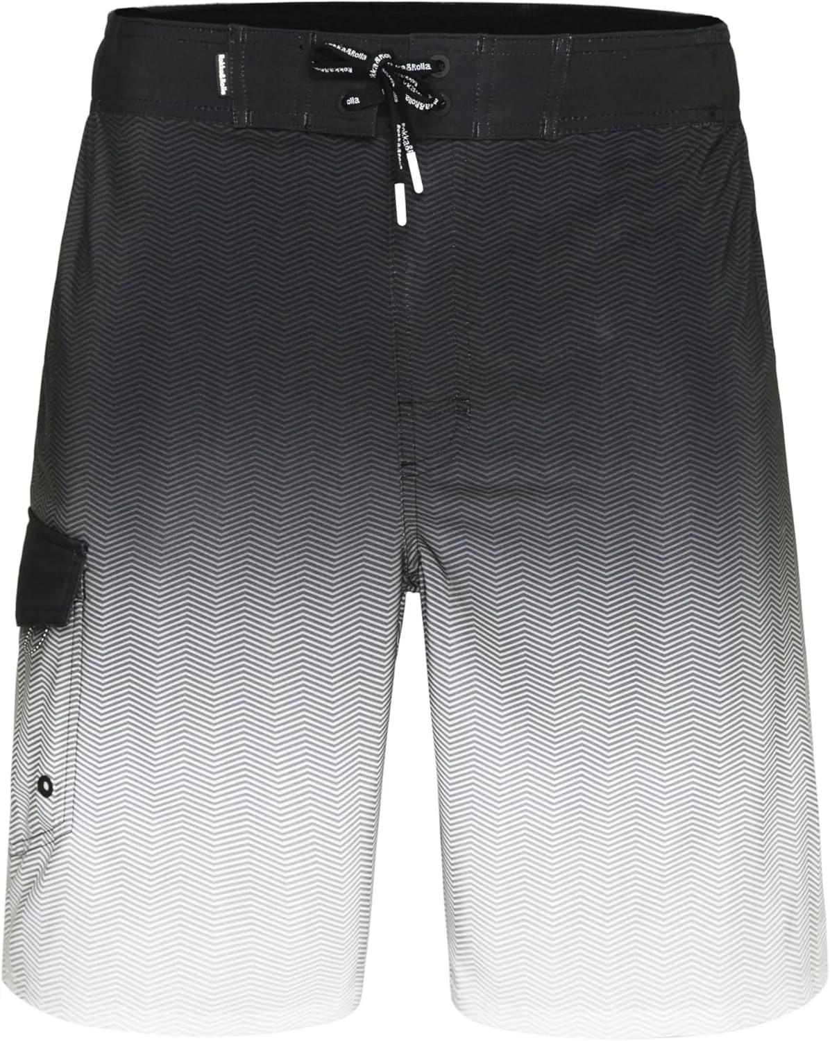 Rokka&Rolla Men's Swim Trunks 9" Quick Dry Stretch Board Shorts Beach Swimwear