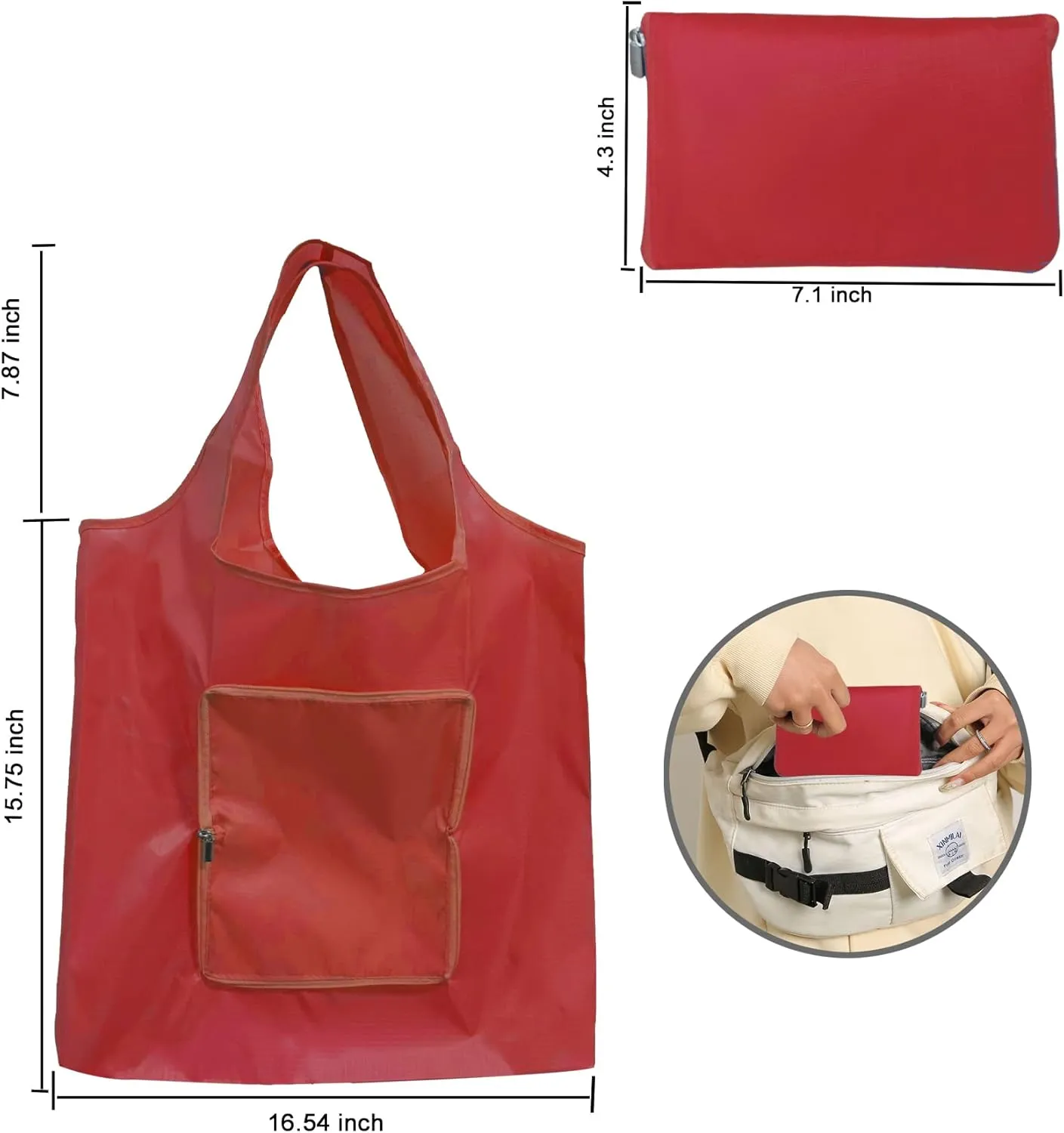 Shopping Bags Reusable Grocery Tote Bags