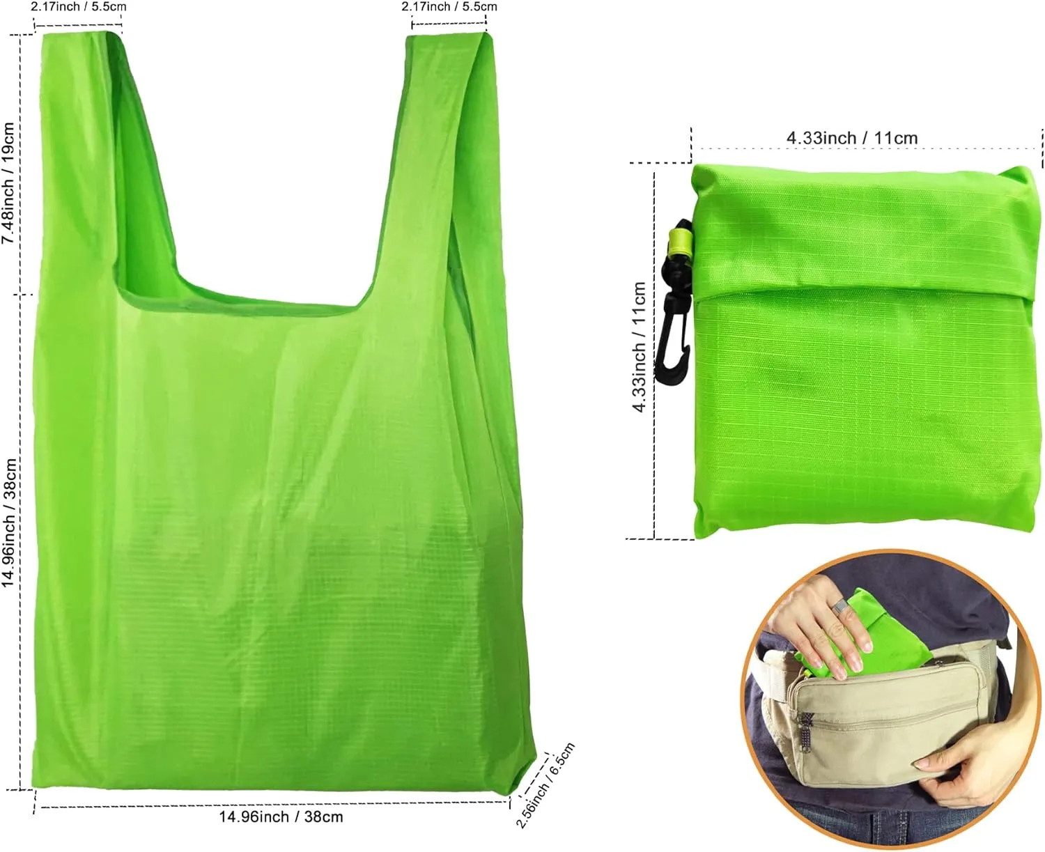 Shopping Bags Reusable Grocery Tote Bags