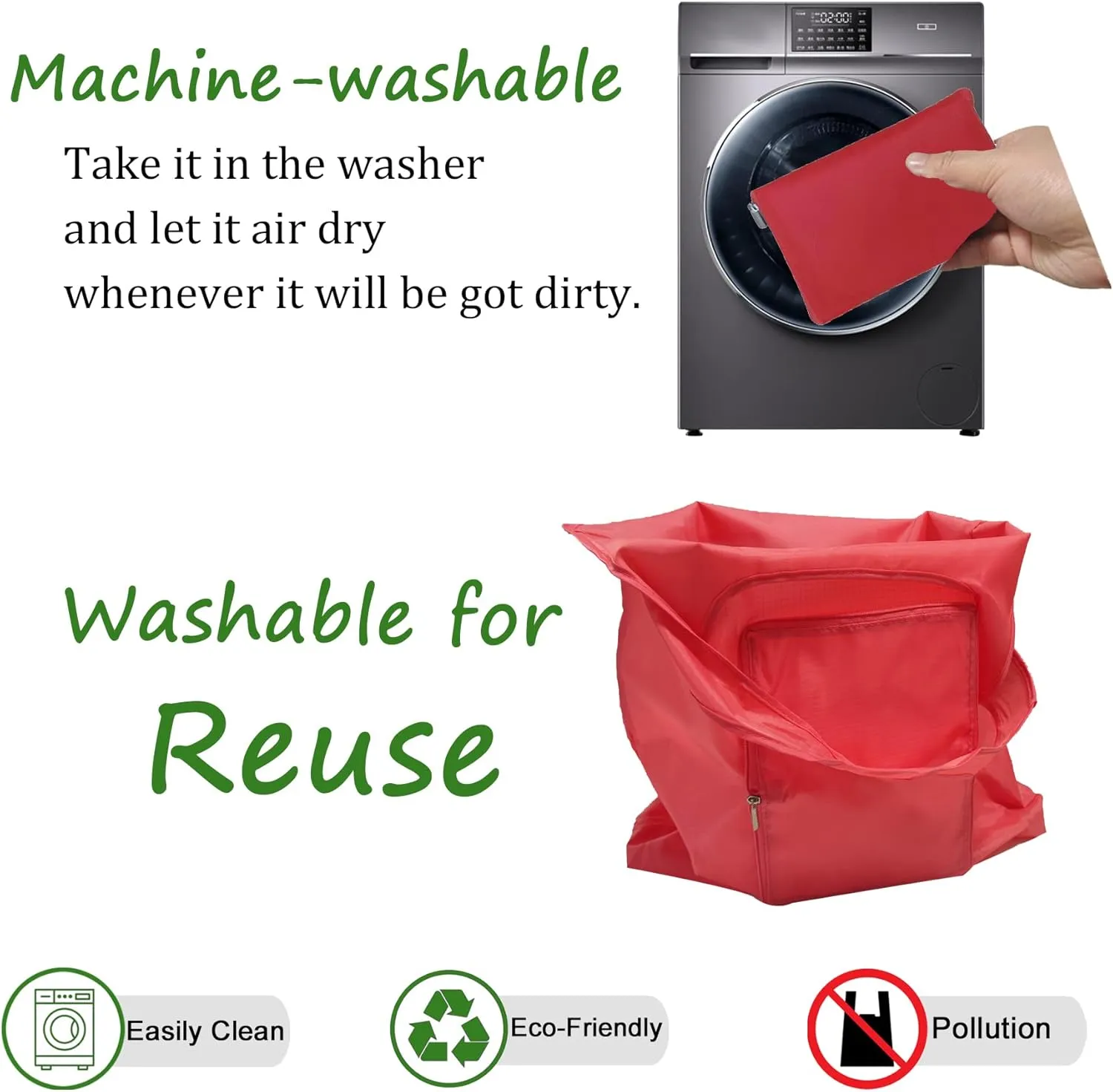 Shopping Bags Reusable Grocery Tote Bags