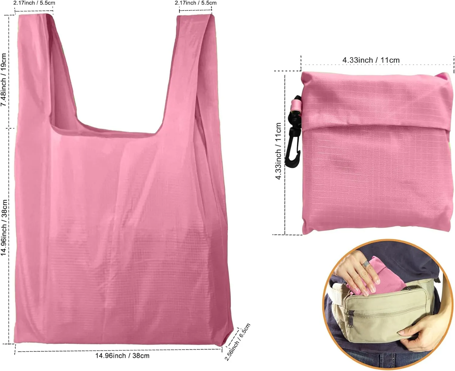 Shopping Bags Reusable Grocery Tote Bags