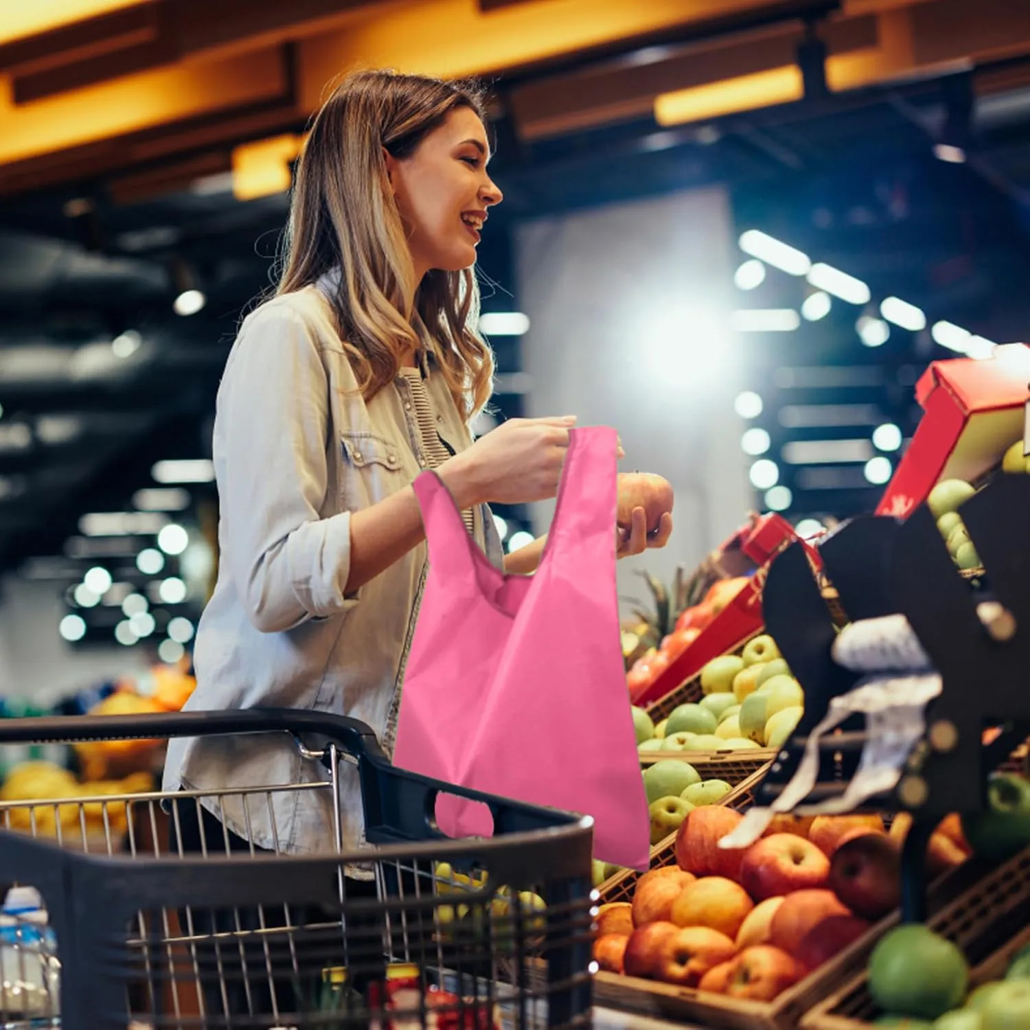 Shopping Bags Reusable Grocery Tote Bags