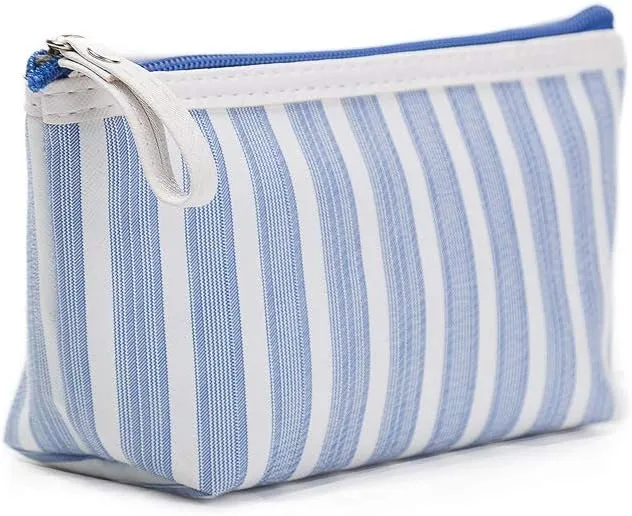 Small Cosmetic Bags for Women,Makeup Bag for Purse Travel Toiletry Bag Accessories Organizer Zipper Pouch (blue)