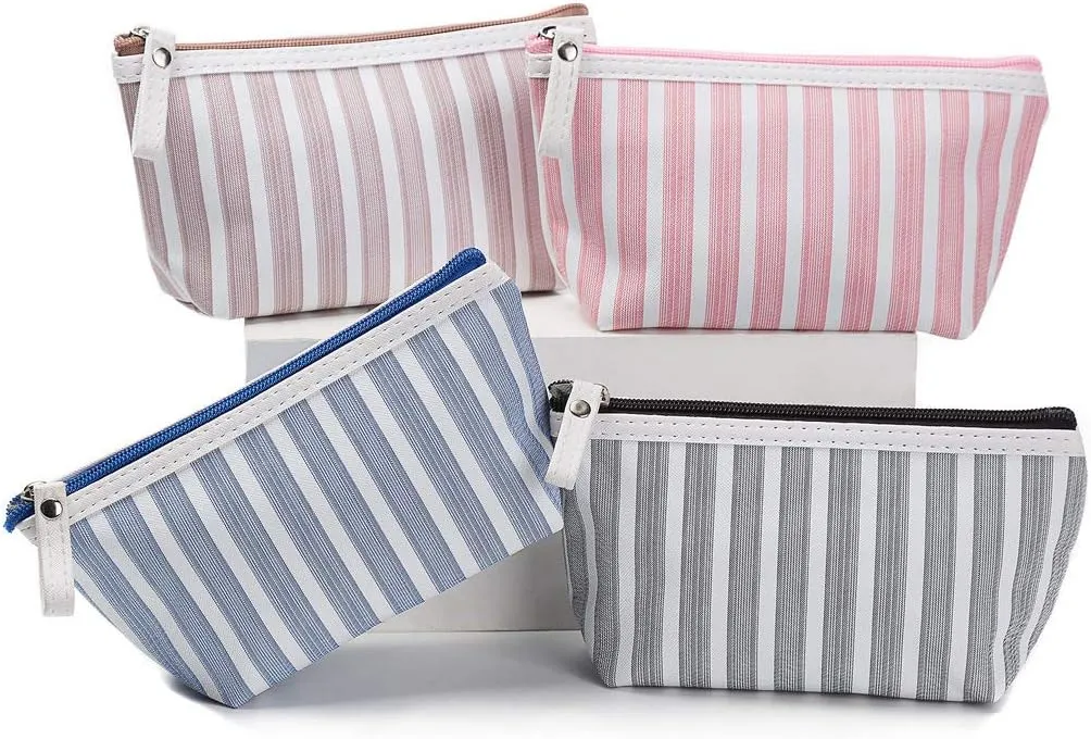 Small Cosmetic Bags for Women,Makeup Bag for Purse Travel Toiletry Bag Accessories Organizer Zipper Pouch (gray)