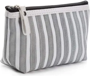 Small Cosmetic Bags for Women,Makeup Bag for Purse Travel Toiletry Bag Accessories Organizer Zipper Pouch (gray)