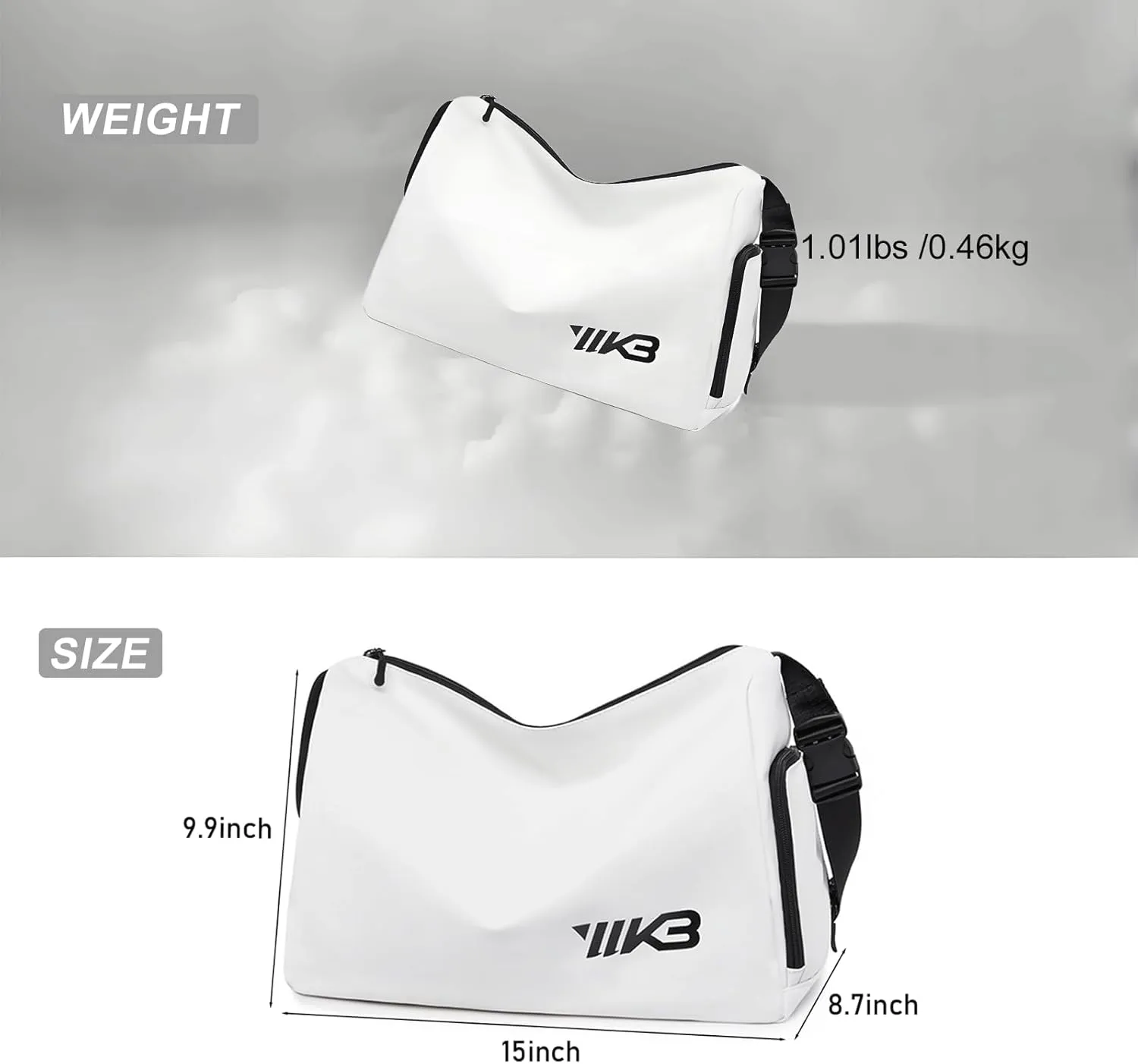 Small Gym Bag for Women Sports Duffel Bag with Shoes Compartment, Waterproof Travel Duffel Bag Carry on Bag Overnight Bag Weekender Bags for Workout Swimming Yoga Dance
