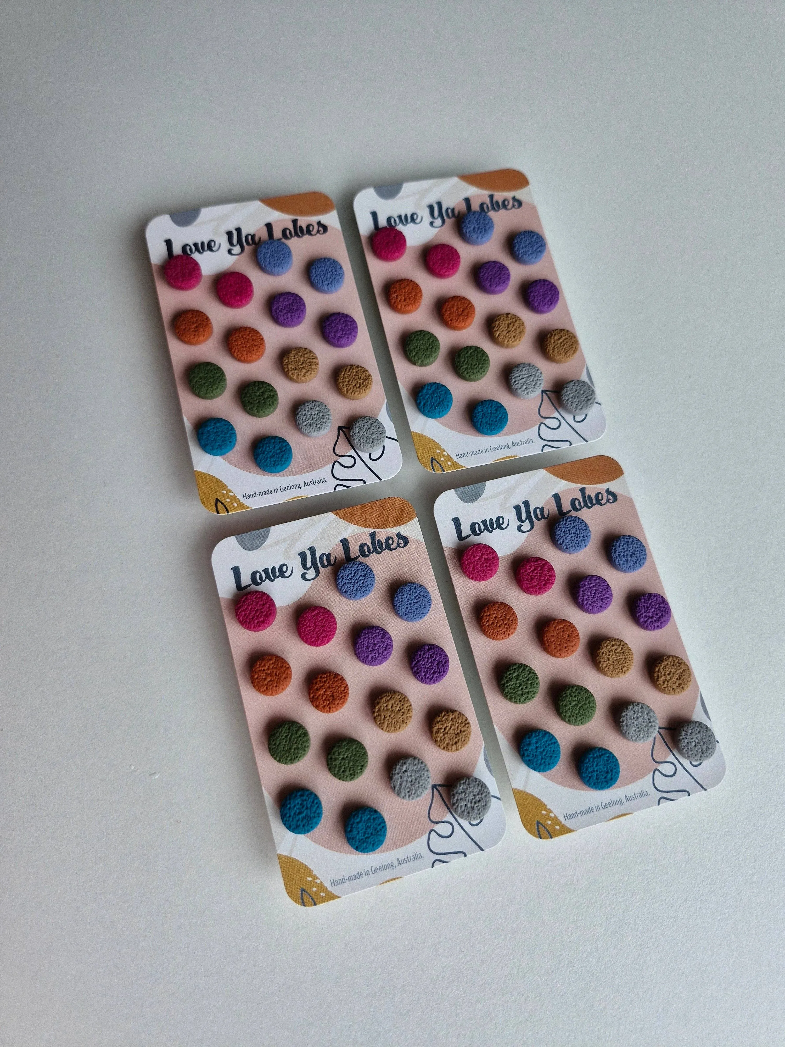 Sophia Stud Pack (8prs) WB