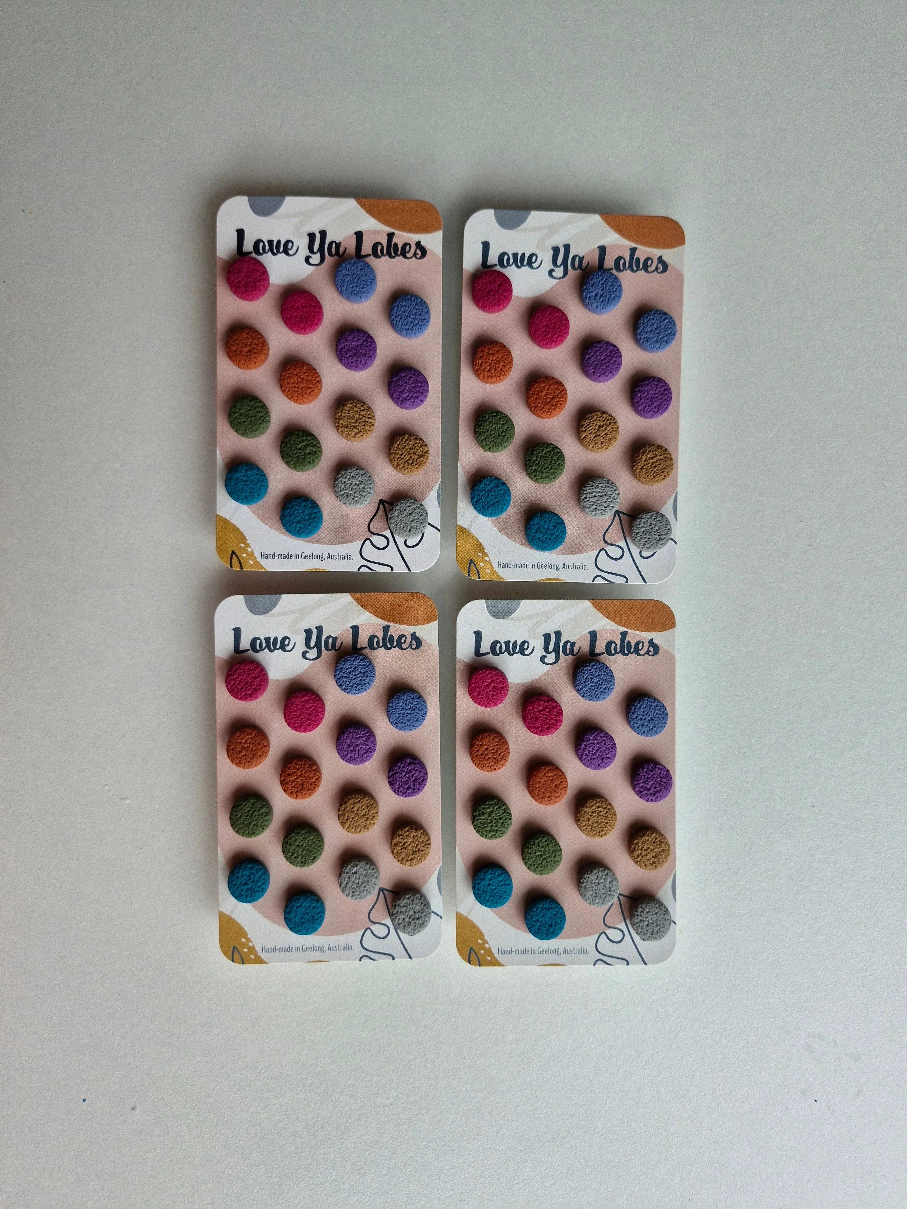 Sophia Stud Pack (8prs) WB