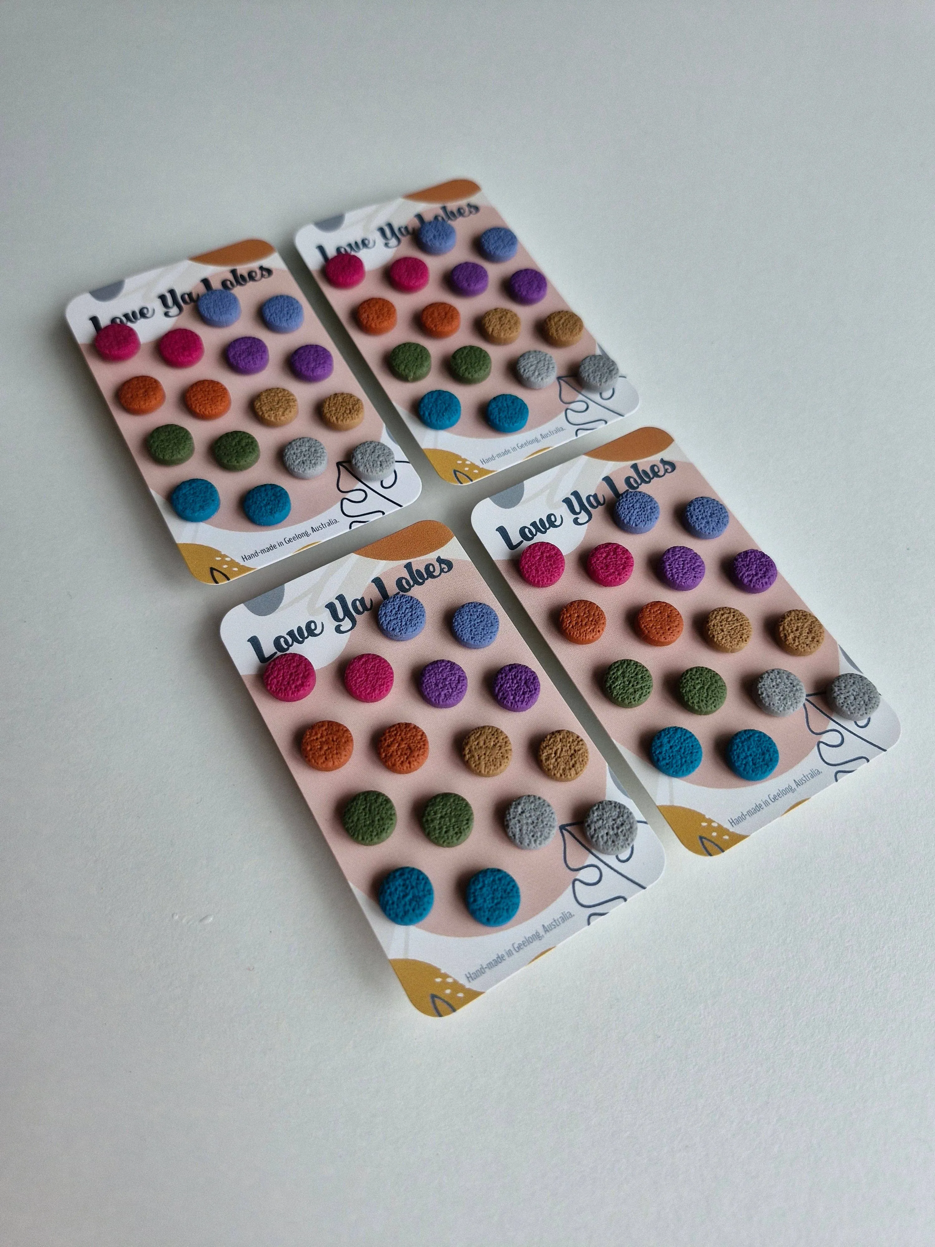 Sophia Stud Pack (8prs) WB