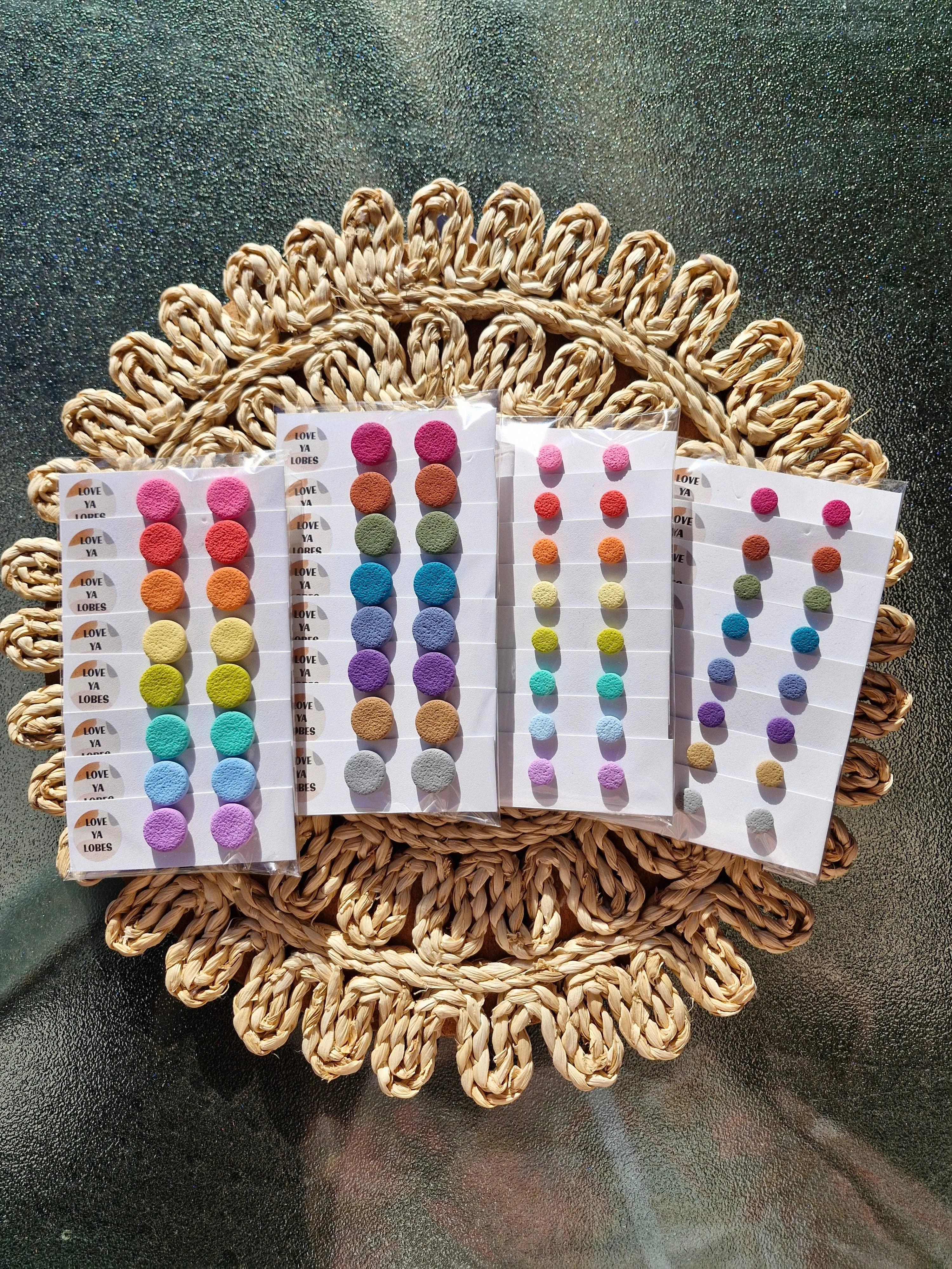 Sophia Stud Pack (8prs) WB