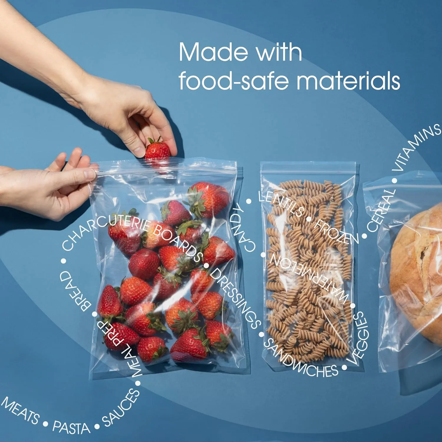 Spartan Industrial - 2 X 8 (1000 Count) 2 Mil Clear Reclosable Zip Plastic Poly Bags with Resealable Lock Seal Zipper