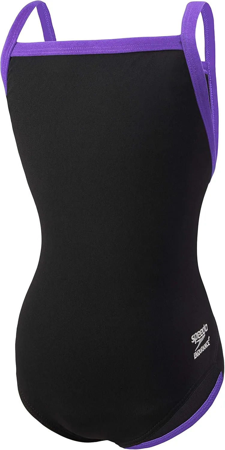 Speedo Swimsuit One Piece Endurance  Flyback Solid Youth Team Colors