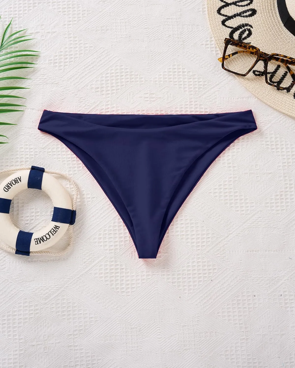 Tempt Me Women Cheeky Bikini Swimsuit Bottom - High Cut Bathing Suit Bottoms Low Rise Brazilian Swim Bottom 2025 Swimwear