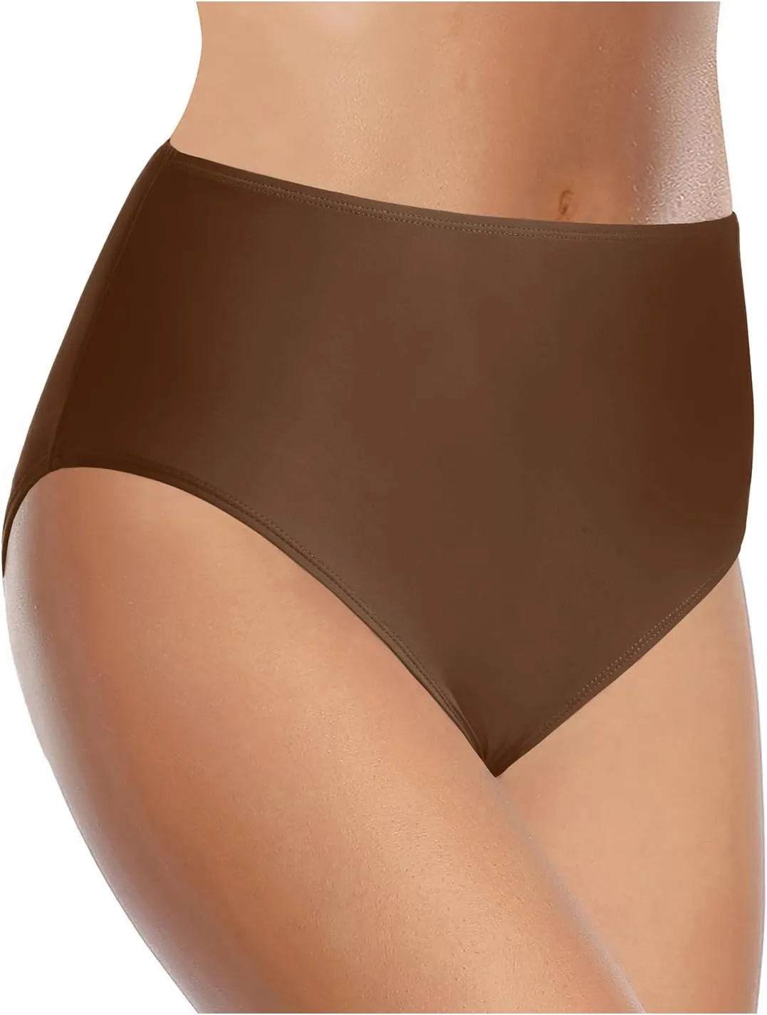 Tempt Me Women's High Waist Bikini Bottom - Full Coverage Bathing Suit Swim Bottom 2025 Swimsuit Swimwear