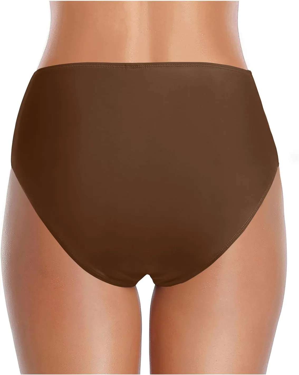 Tempt Me Women's High Waist Bikini Bottom - Full Coverage Bathing Suit Swim Bottom 2025 Swimsuit Swimwear