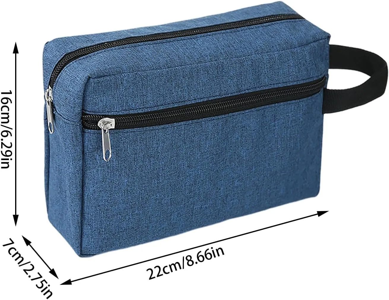 Toiletry Bag for Women, Cosmetic Makeup Bag Organizer, Travel Bag for Toiletries, Shaving Bag for Accessories (D)