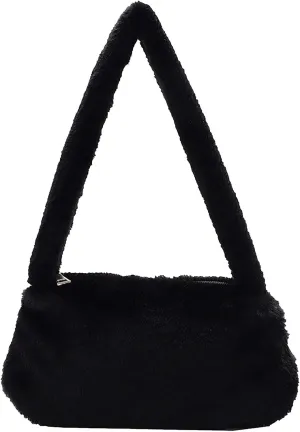 Tote Bag for Women Furry Fashion Portable Shoulder Ladies Messenger Underarm Wild Bag