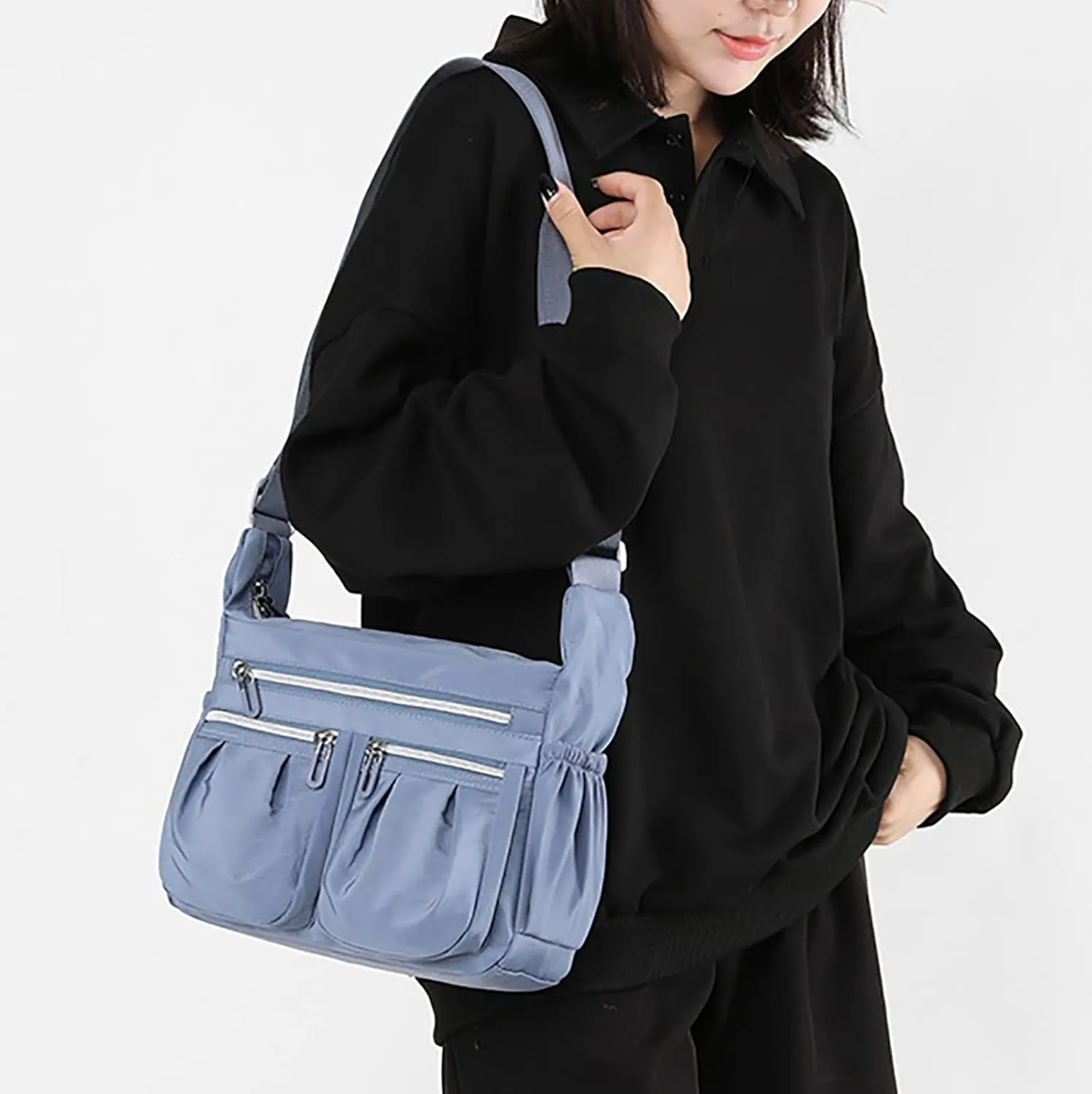Tote Bag For Women Large Capacity Shoulder Handbags Travel Hobo Bags Messenger Bag For Mama Shopping Travel X