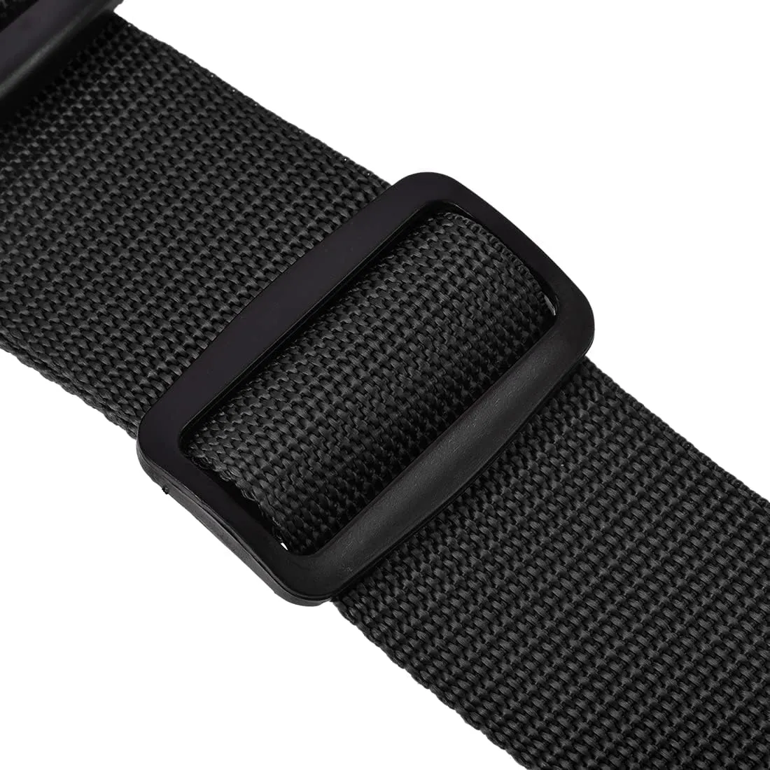uxcell Luggage Straps Suitcase Belts with Buckle Label, 2Mx5cm Adjustable PP Travel Bag Packing Accessories, Black 4Pcs