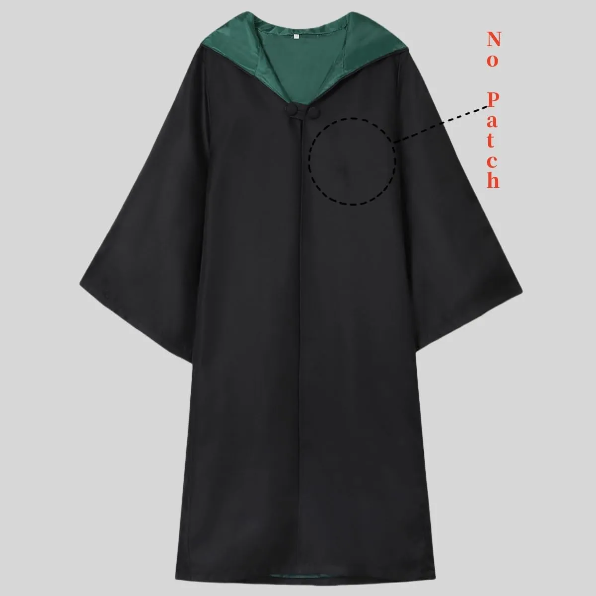 Wizard Costume for Teens & Adults - Wizard Robe with Accessories Set for Halloween Cosplay, Themed Parties