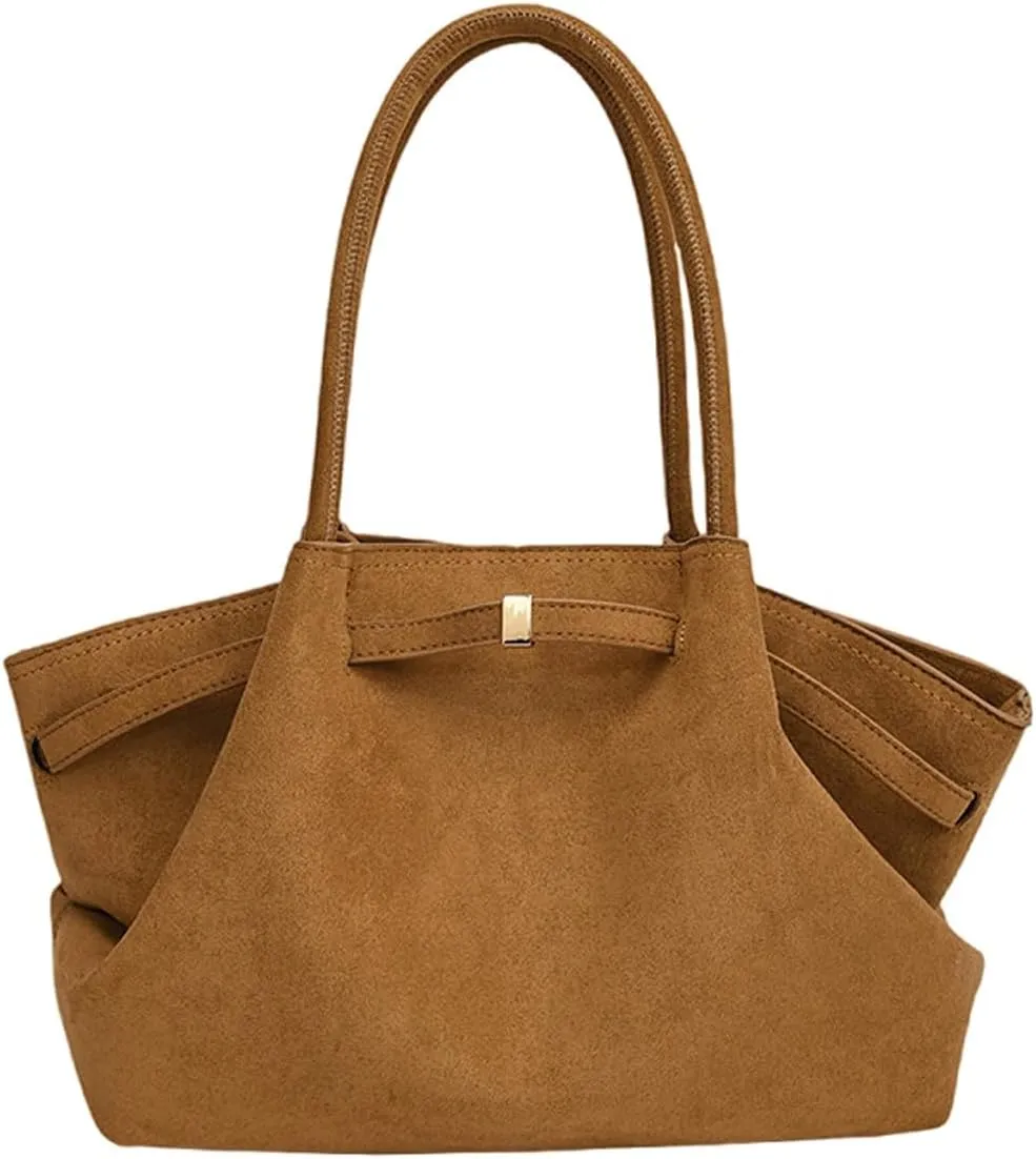 Women Suede Handbags Fashion Retro Suede Hobo Bags, Hand Wallets, Tote Bags, Crossbody Bags
