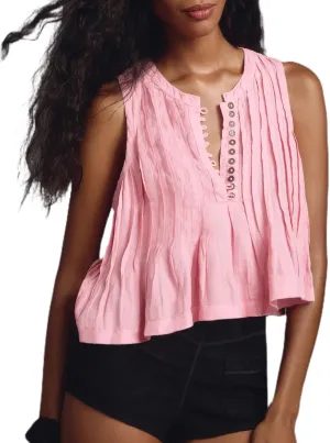 Women Y2k Embroidered Floral Swing Crop Tank Top Summer V Neck Linen Going Out Cropped Vest Beachwear