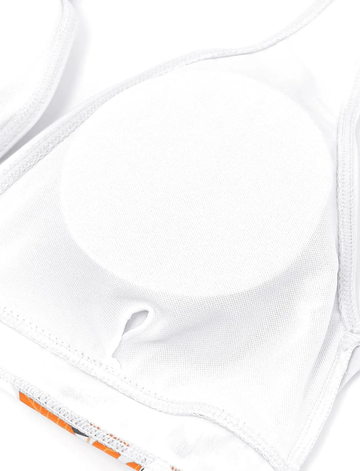 Women's Two Piece Halter Swimsuit V Neck Push Up Bikini Set Swimwear with Boyshorts Swimwear for Swimming Pool