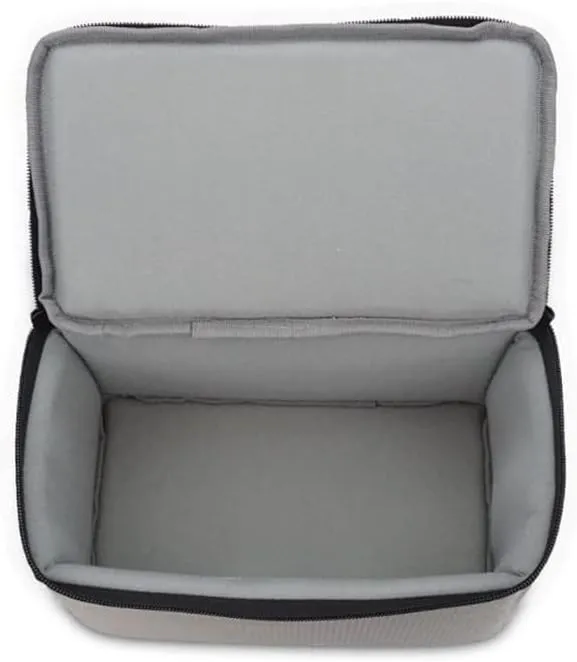 YMJ Camera Accessories Water-Resistant DSLR Padded Insert Case Waterproof Zipper Removable Partition Camera Bags(Black)